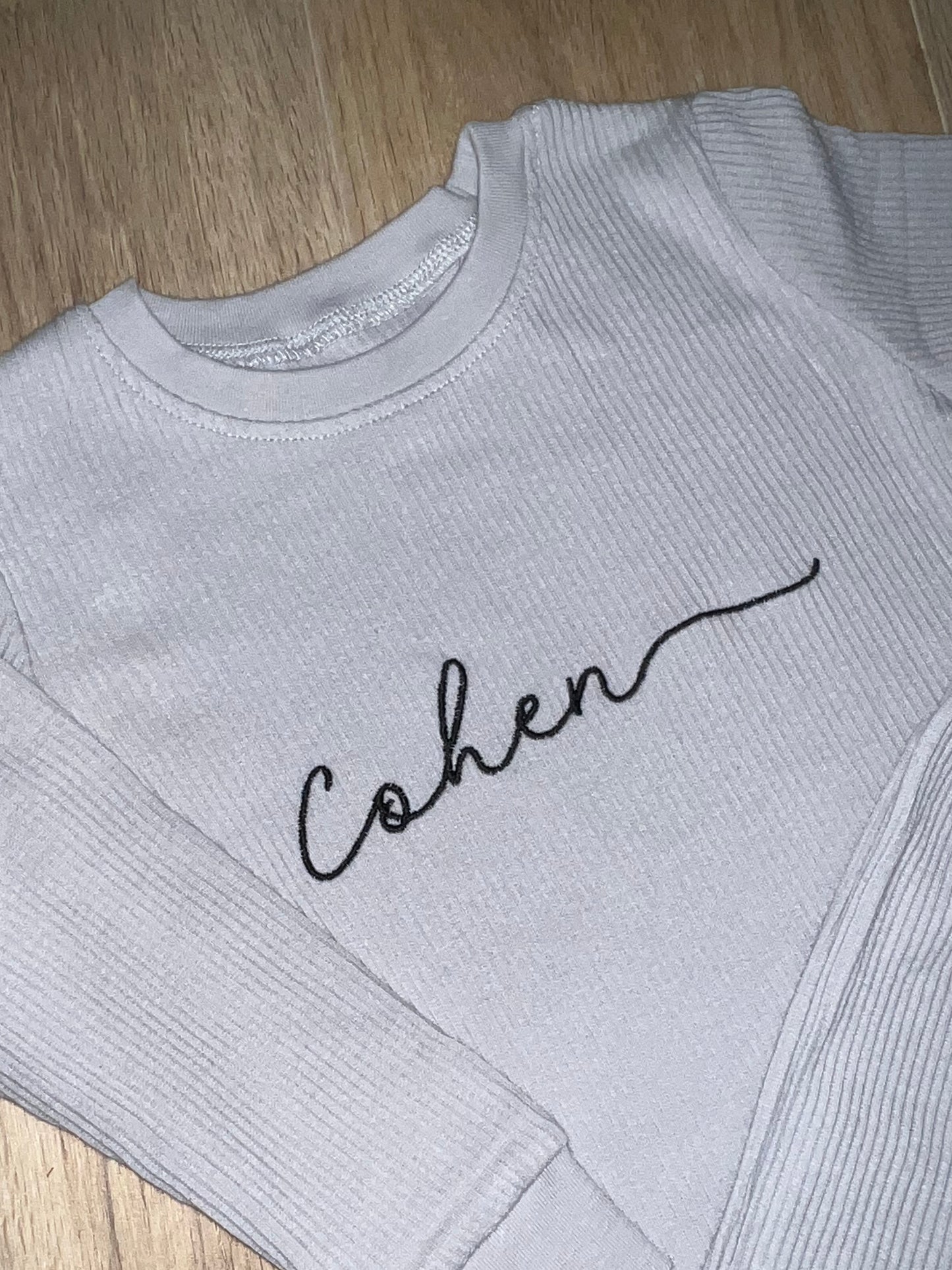 Ribbed loungewear set